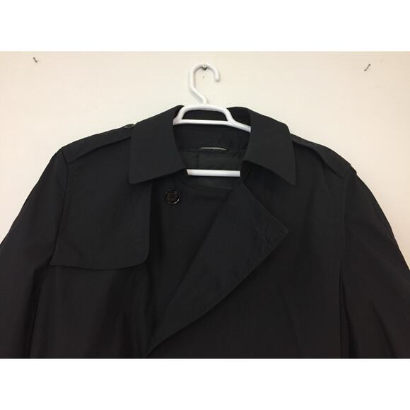 (9) DLA Garrison Collection Mens Army Trench Coat Size 46R Military Jacket Lined - Picture 2 of 8